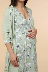  Комплект для беременных и кормящих мам оливковый - фото2
