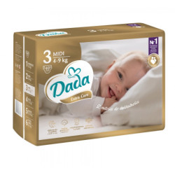 Под­гуз­ни­ки дет­ские «DADA» Pure Care, размер Newborn  3, 4-9 кг, 40 шт - фото